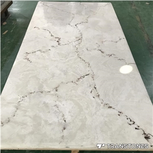 Man-Made Onyx Stone White Alabaster Panel