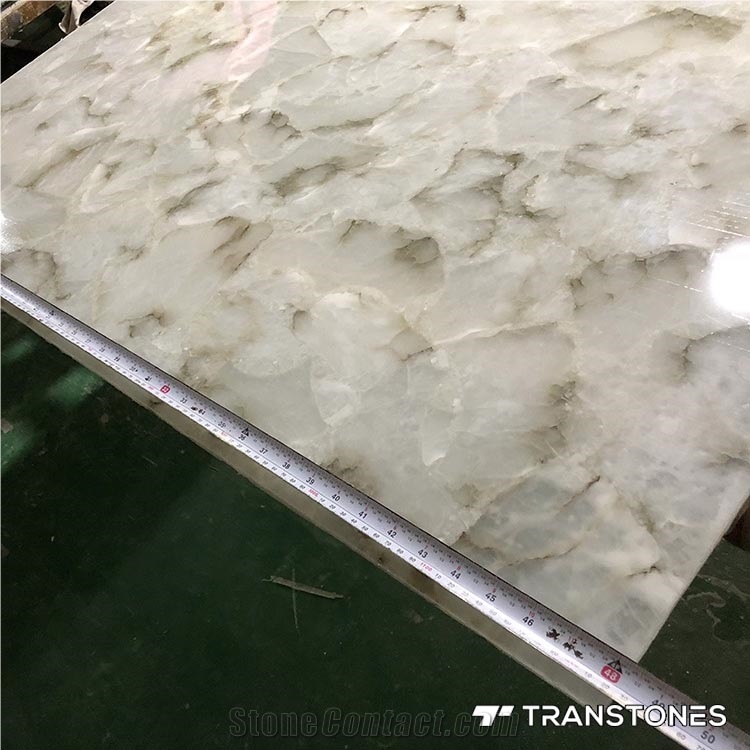 Translucent Onyx Artificial Stone Wall Covering