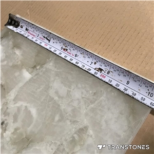 Transparent Artificial Marble Stone Walling Tile
