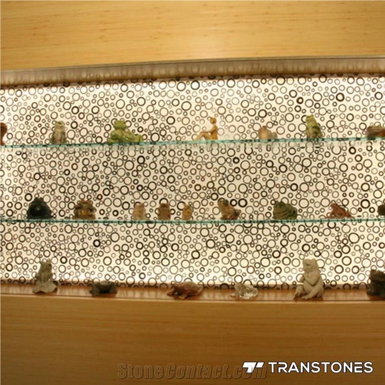 Transtones Green Acrylic Resin Panel for Wall