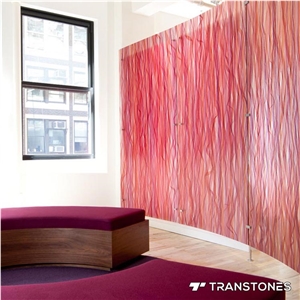 Transtones Multicolor Acrylic Bubble Wall Cladding