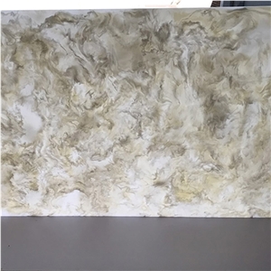Wall Decoration Artificial Stone Translucent Onyx