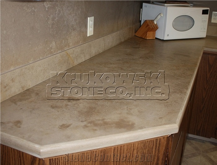 Cambrian Cream Sandstone Brushed Countertop