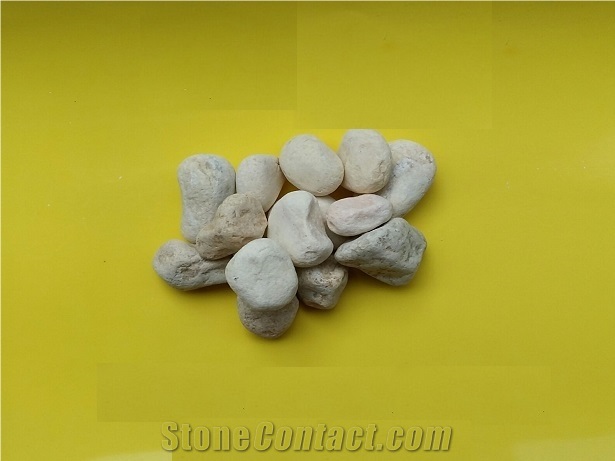 Yellow Tumbled Pebble Stone