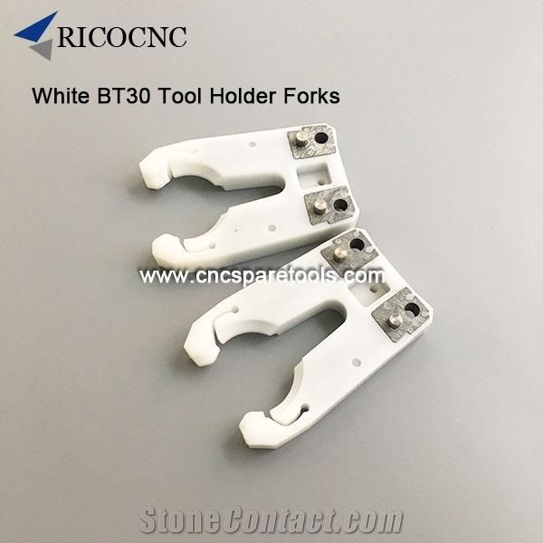 White Bt30 Cnc Accessories Tool Holder Fork