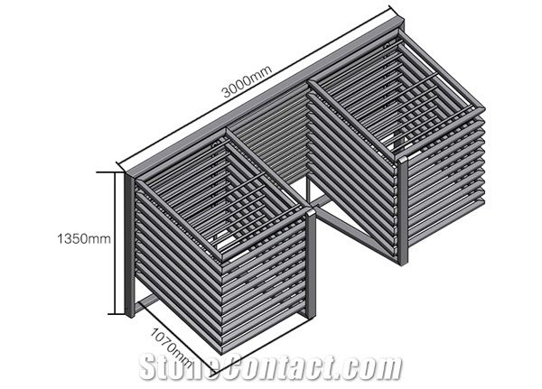 F4-1015 Tile Sample Display Drawer-Shelf- Tile Racks for Showroom, Wholesaler, Tile Locators