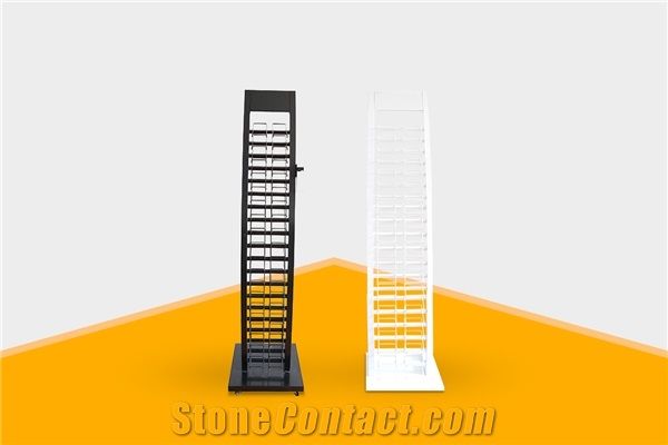 Mx0176 Stone Tile Display Shelves,Shelf Unit Tile Display for Loose Tiles, Tile Sample Boards, Display Towers