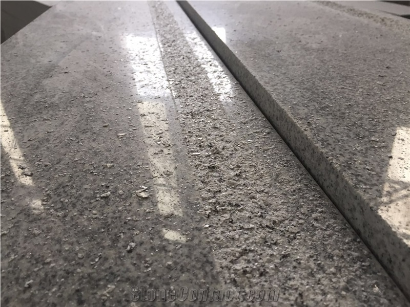 Light Grey Hubei New G603 Granite Anti Slip Steps/Risers