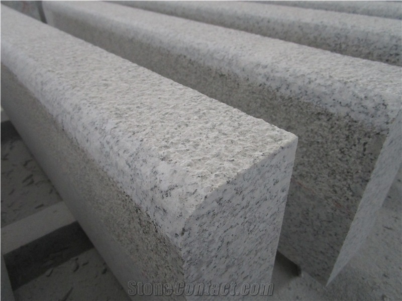 Hubei New G603 Granite Beveled Curbstone/Kerbstone