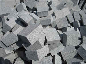 Hubei New G603 Granite Cobblestone For Driveways