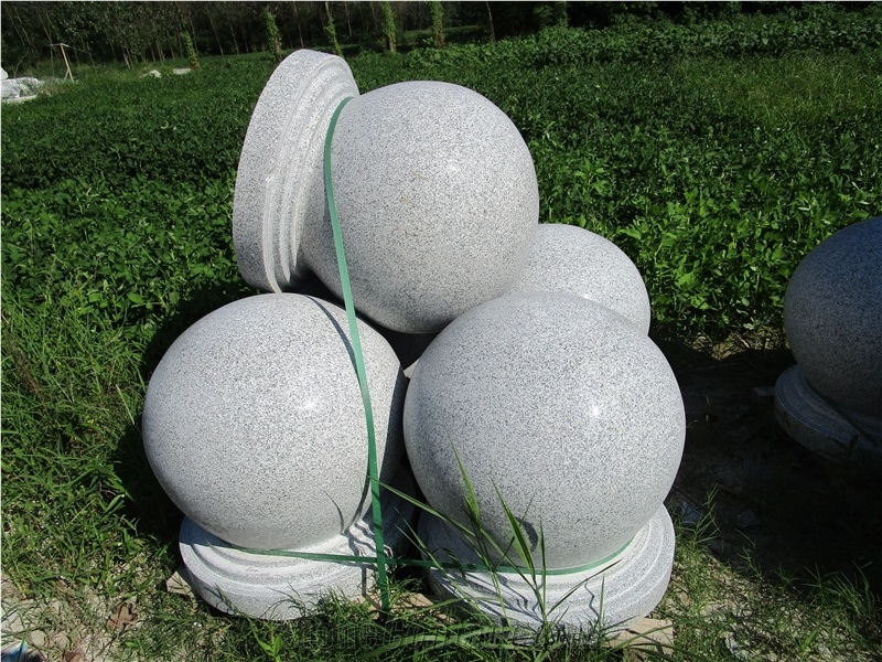Hubei New G603 Granite Polished Parking Ball