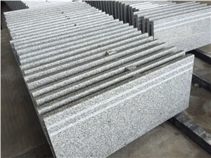 Quality Light Grey Polished Hubei New G603 Granite Steps