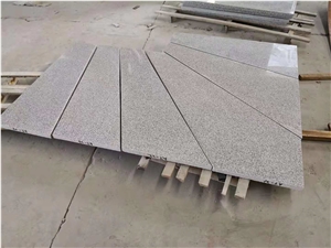 New Pangdang Light Grey G603 Granite Polished Spiral Stairs