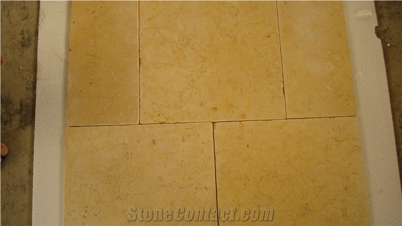 Giallo Sunny Marble Tiles & Slabs, Yellow Sahara Marble