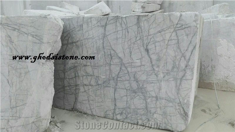 Spider White Marble Blocks