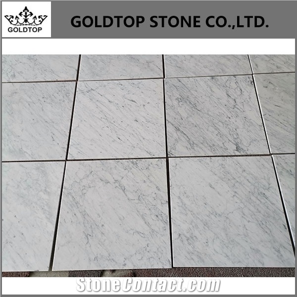 Best Stone Carrara White Tile from Bianco Factory
