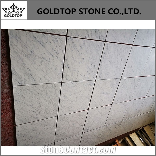 Best Stone Carrara White Tile from Bianco Factory