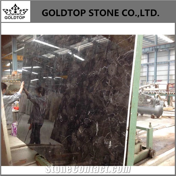 Cheapest Chinese Dark Emperador Brown Marble Slabs