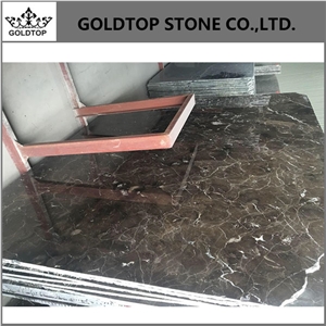 Cheapest Chinese Dark Emperador Brown Marble Slabs
