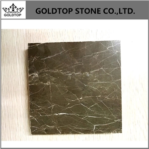 China Low Price Brown Marquina Slab,Honed Marble