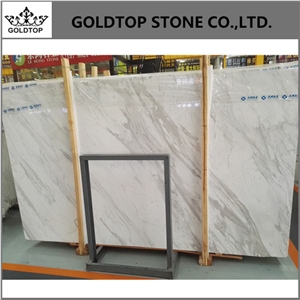 Greece Honed Volakas White Low Price Marble Slabs