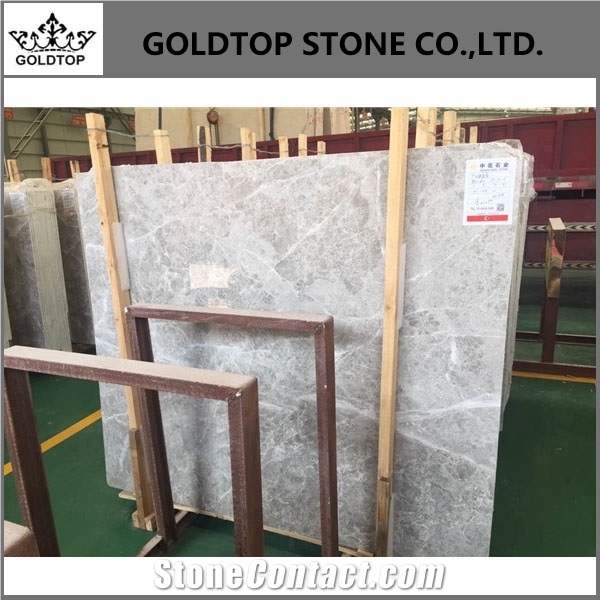 High Polished Grey Marble Slabs for Flooring Tiles