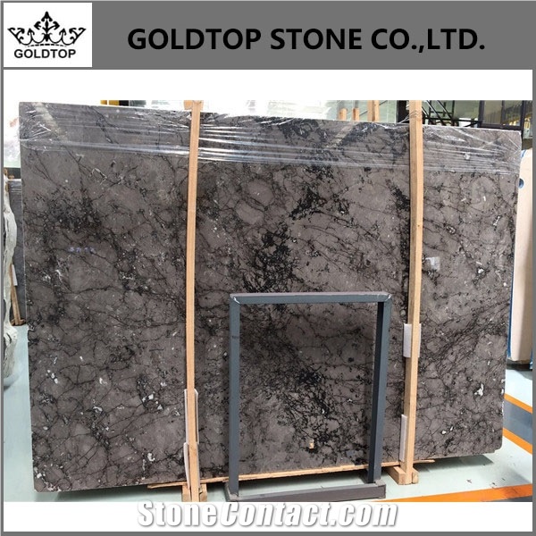 Honed Barcelona Grey Marble Slabs is Made in China