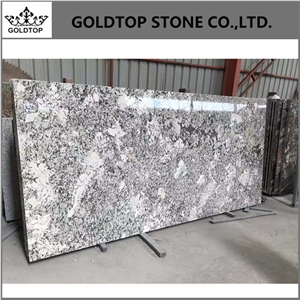 Honed Stone Elegant Snowflake Brazil White Granite