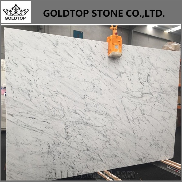 Italy High Quality Honed White Calacatta Gold Slab