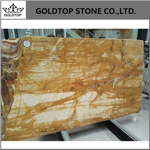 Italy Honed Low Price Giallo Sienna Marble Slabs