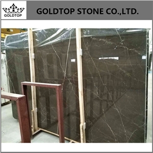 Low Price Brown Marquina Marble,Slab Made in China