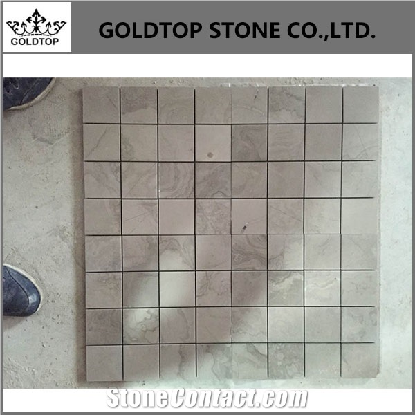 Wood Marble Tile Machine Cut Panel for Hotel Floor