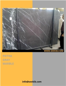 Pietra Gray Marble Slab, Iran Grey Marble