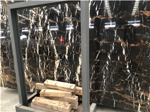 Afghanistan Black and Brown Marble 4 Wall Cladding