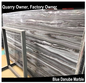 Blue Danube/Blue Gold Sand Marble Tiles&Slabs Polished for Floor Wall