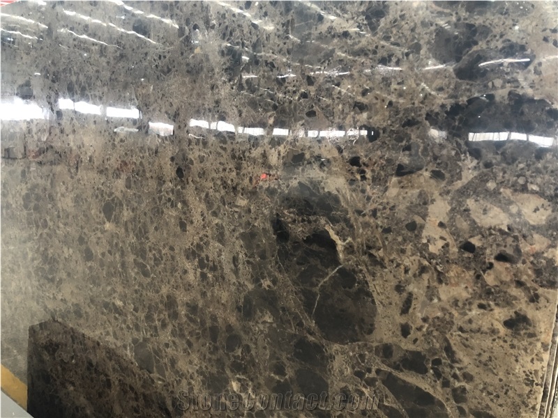 Dark Emperador Marble Slab/Tile for Wall Cladding