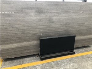 Grey Wood Grain Marble Slab&Tile for Countertops