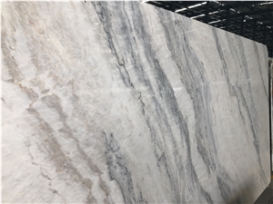 King/Well White Marble Countertops