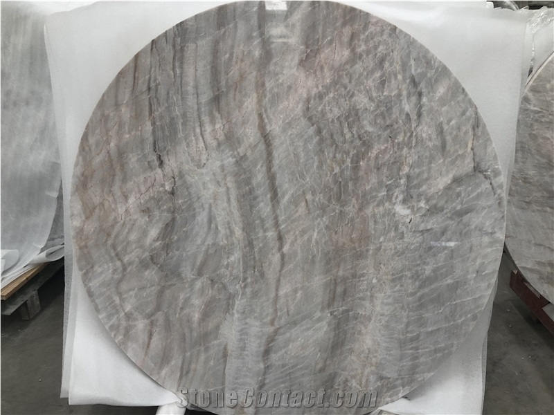 King/Well White Marble for Tabletops