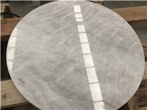 Natural Stone King/Well White Marble for Tabletops