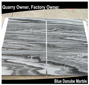Own Factory Blue Danube/Blue Gold Sand Marble