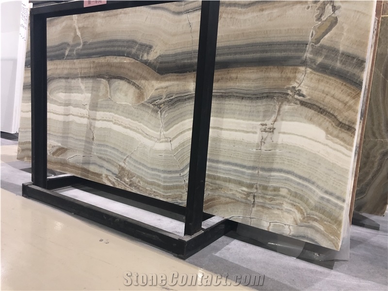 Shimizn Jade Onxy Polished Slab/Tile for Bathroom