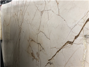 Sofitel Beige Marble Polish Slab 4 Interior Decor