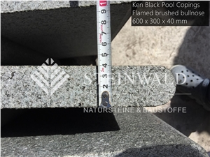 Ken Black Granite Pool Copings 60x30x4cm