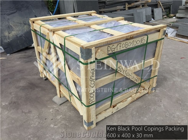 Ken Black Granite Pool Copings 60x40x3cm