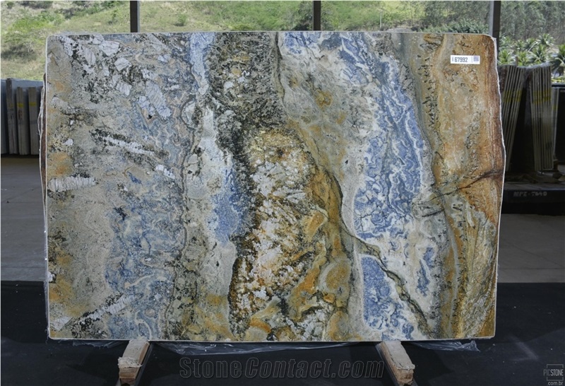 High-End Stone Avatar Blue Granite Slabs