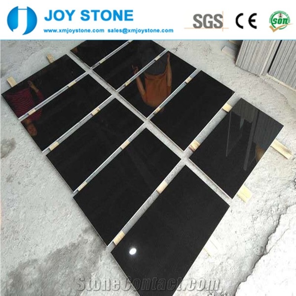 Absolute Cheap Shanxi Black Polished Granite Tiles