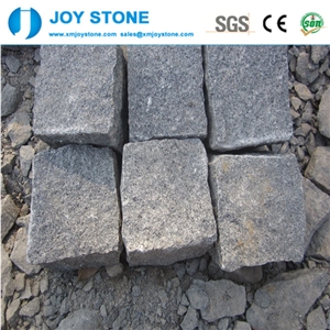 Cheap Chinese Dark Grey Outdoor Cube Stone Pavers