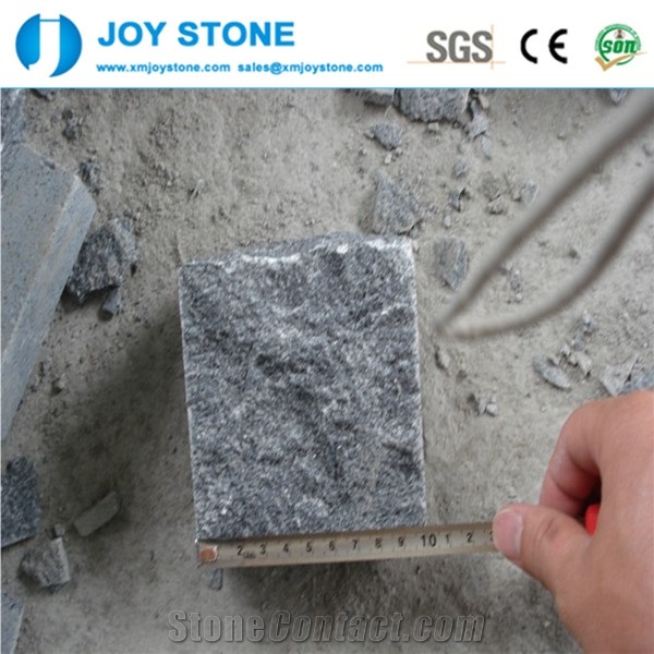 Chinese Cheap Dark Grey G654 Granite Cube Pavers