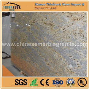 Cachmere Kashmir Gold Yellow Granite Stone Slabs